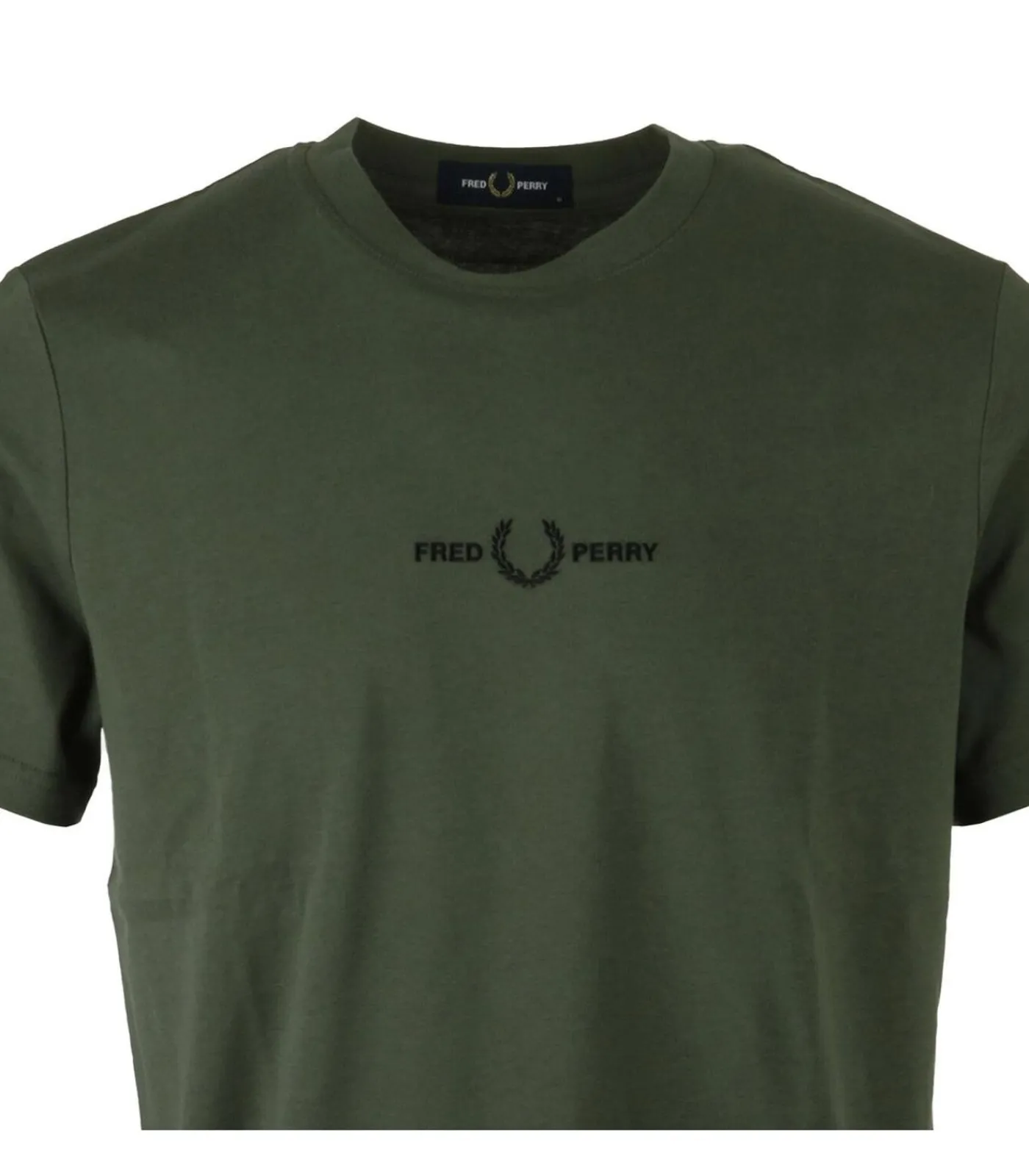 Heren Fred Perry Embroidered T-Shirt