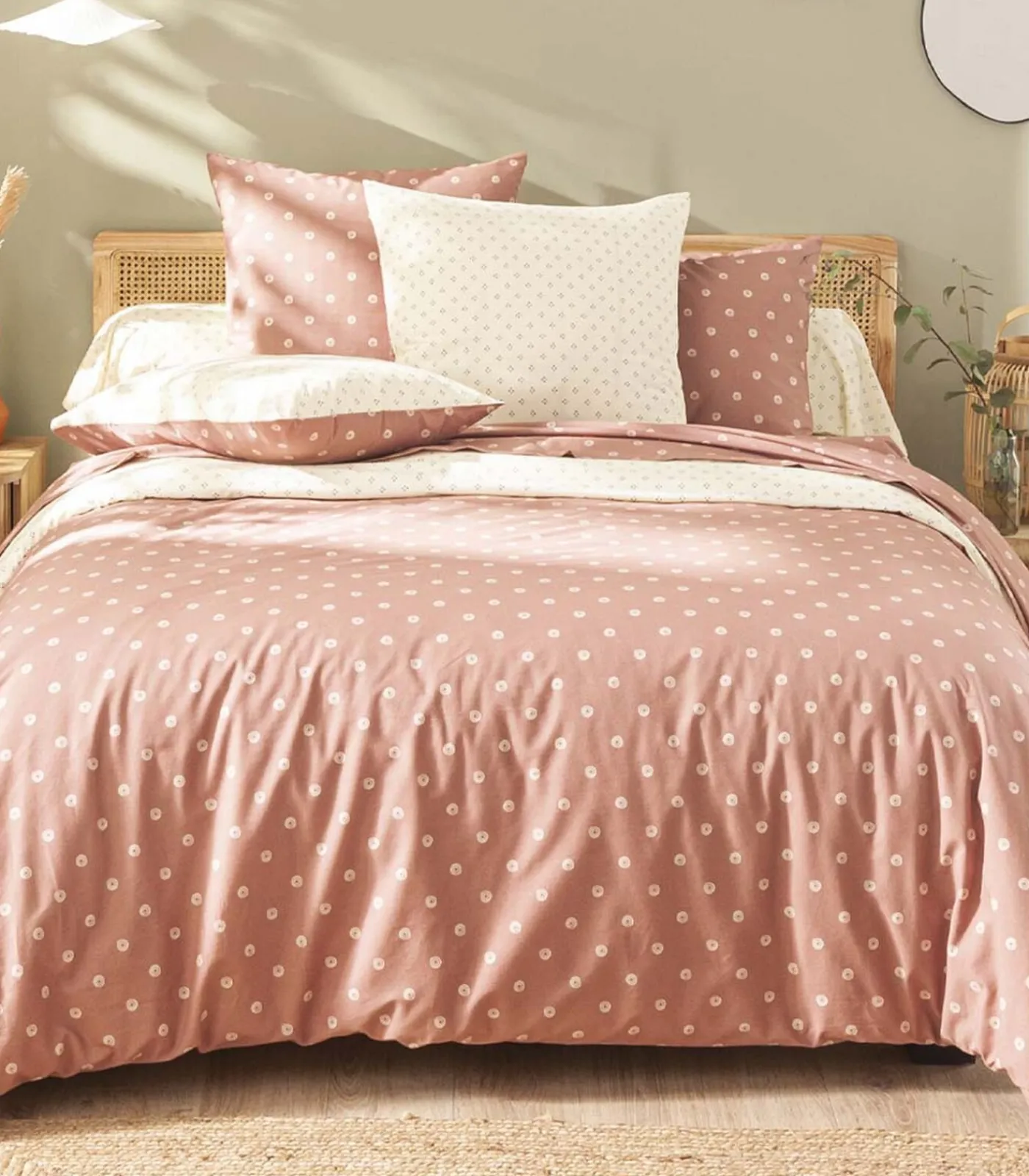 Origin Emiko - Laken van bamboe met print