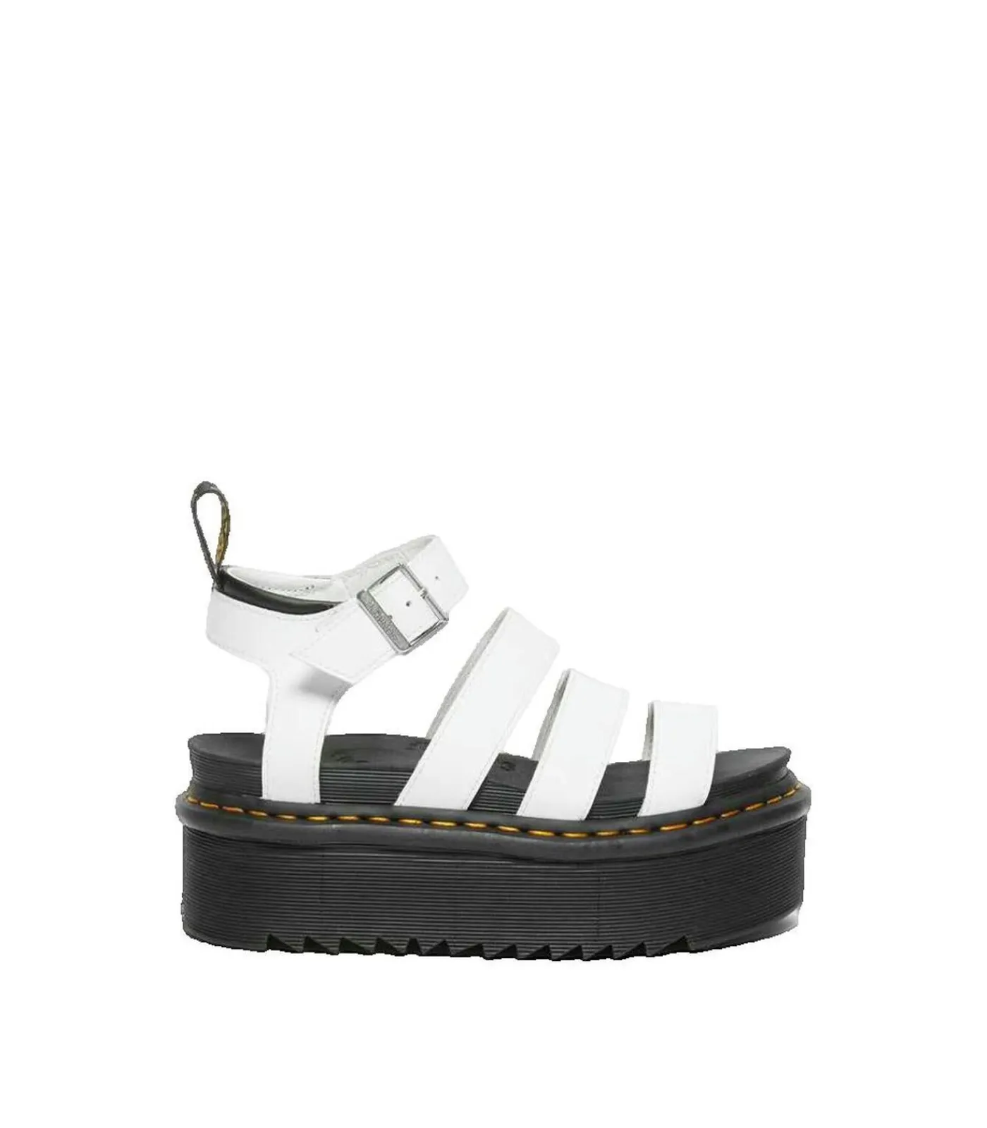 Heren Dr Martens Enkellaarzen Dr. Martens Blaire Quad Hydro wit