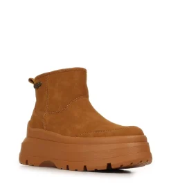 DAMES Buffalo Enkellaarzen Olympia Pull On Lo Warm