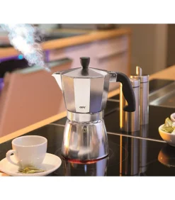 Hot Espressokocher LUCINO, 3 Tassen Koffie & Thee Maken