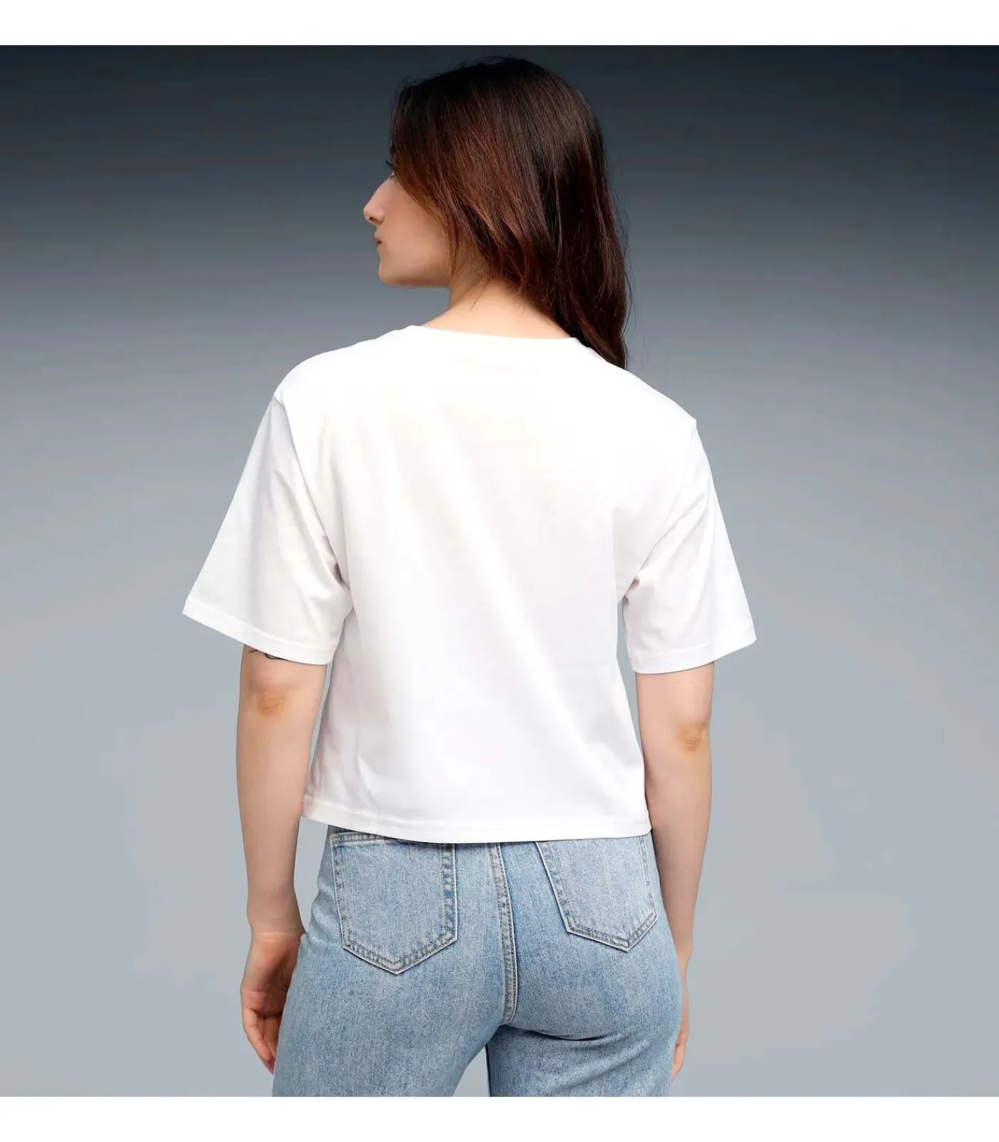 Clearance Ess Cropped No. 1 Logo Relaxed Tee DAMES T-Shirts & Tops