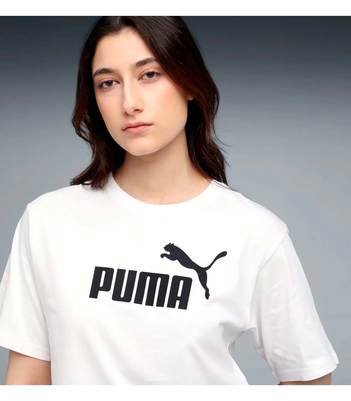 Clearance Ess Cropped No. 1 Logo Relaxed Tee DAMES T-Shirts & Tops