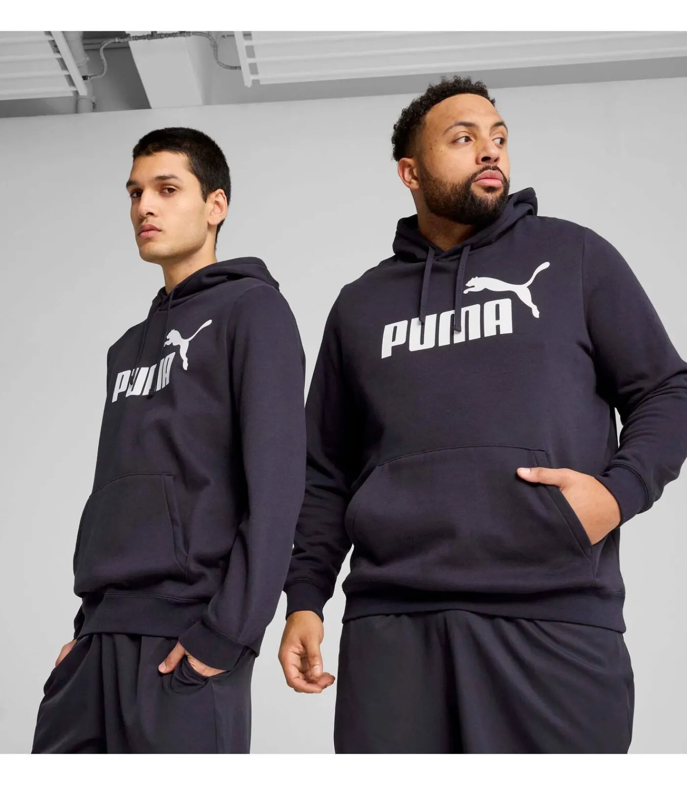 Heren PUMA Ess No. 1 Logo Hoodie Fl