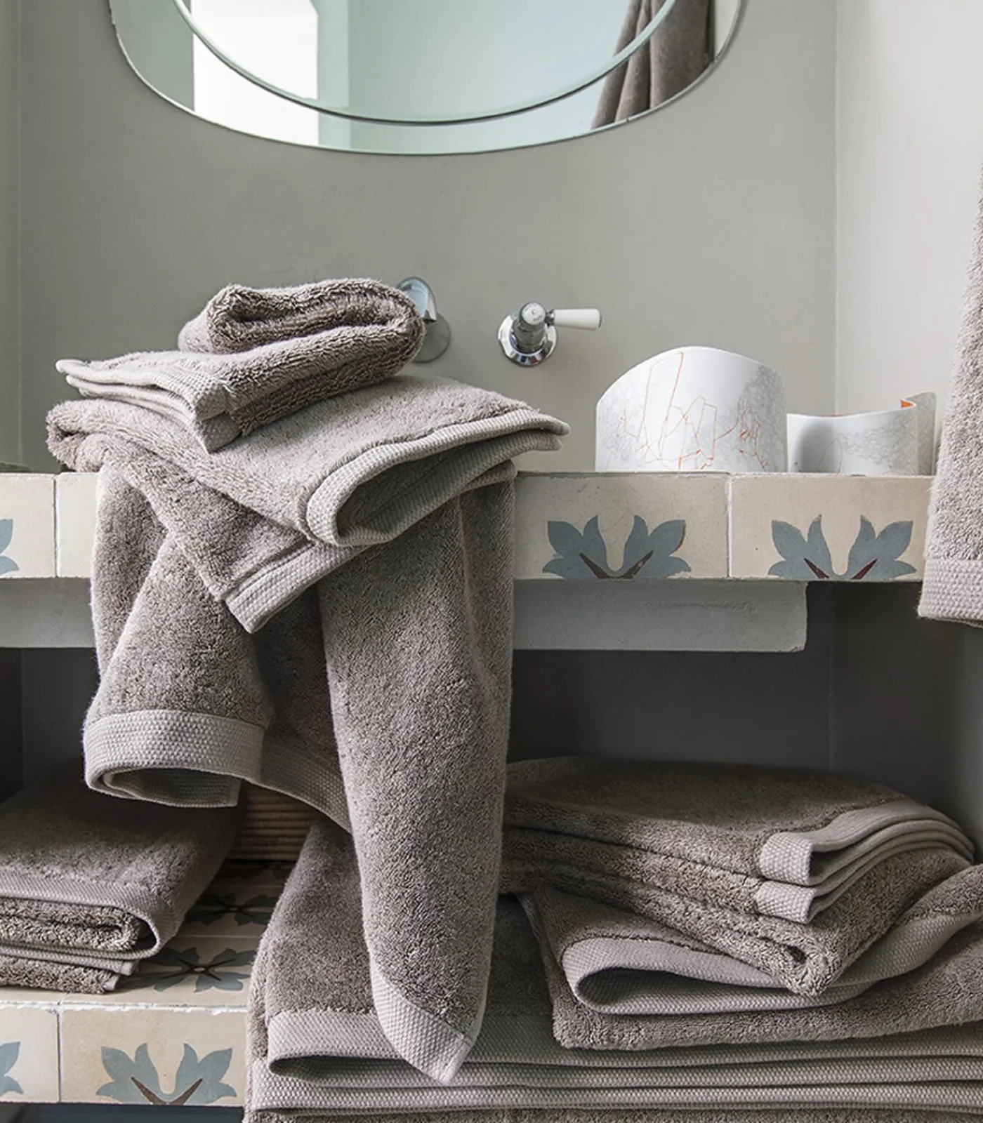 Best Ess-cadre - Effen badmat van biologisch katoen Bad-& Douchematten