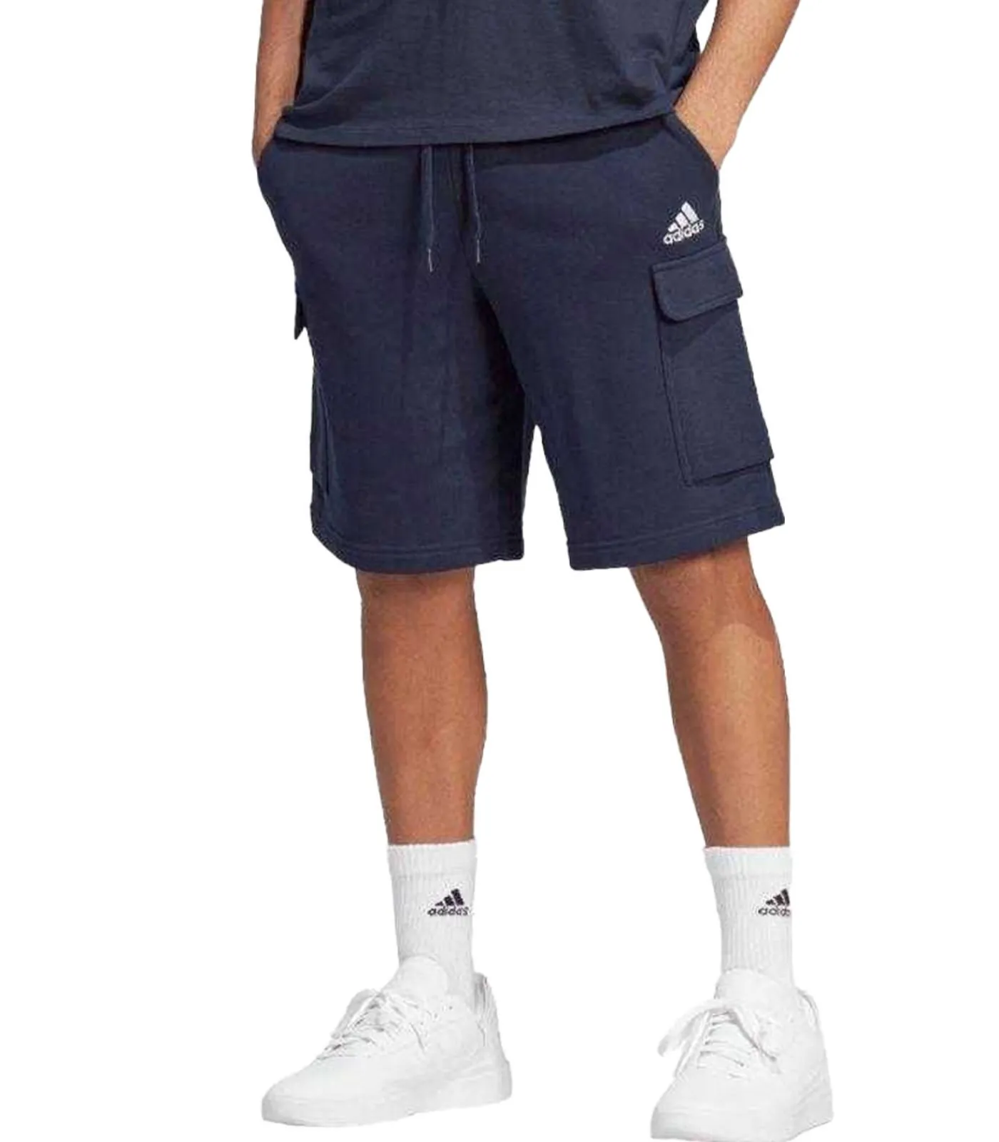 Sale ESSENTIAL - Korte Broek - Marineblauw Heren Broeken & Shorts