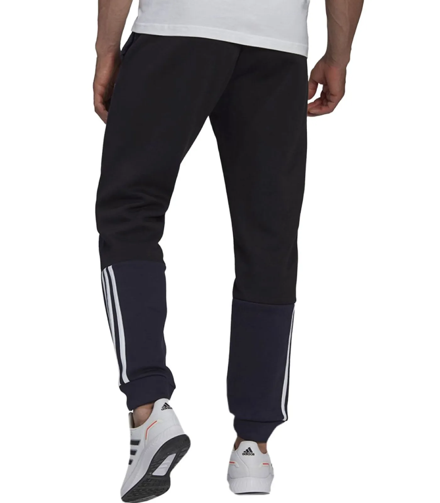 Clearance ESSENTIALS - Joggingbroek - Marineblauw Heren Sportkledij