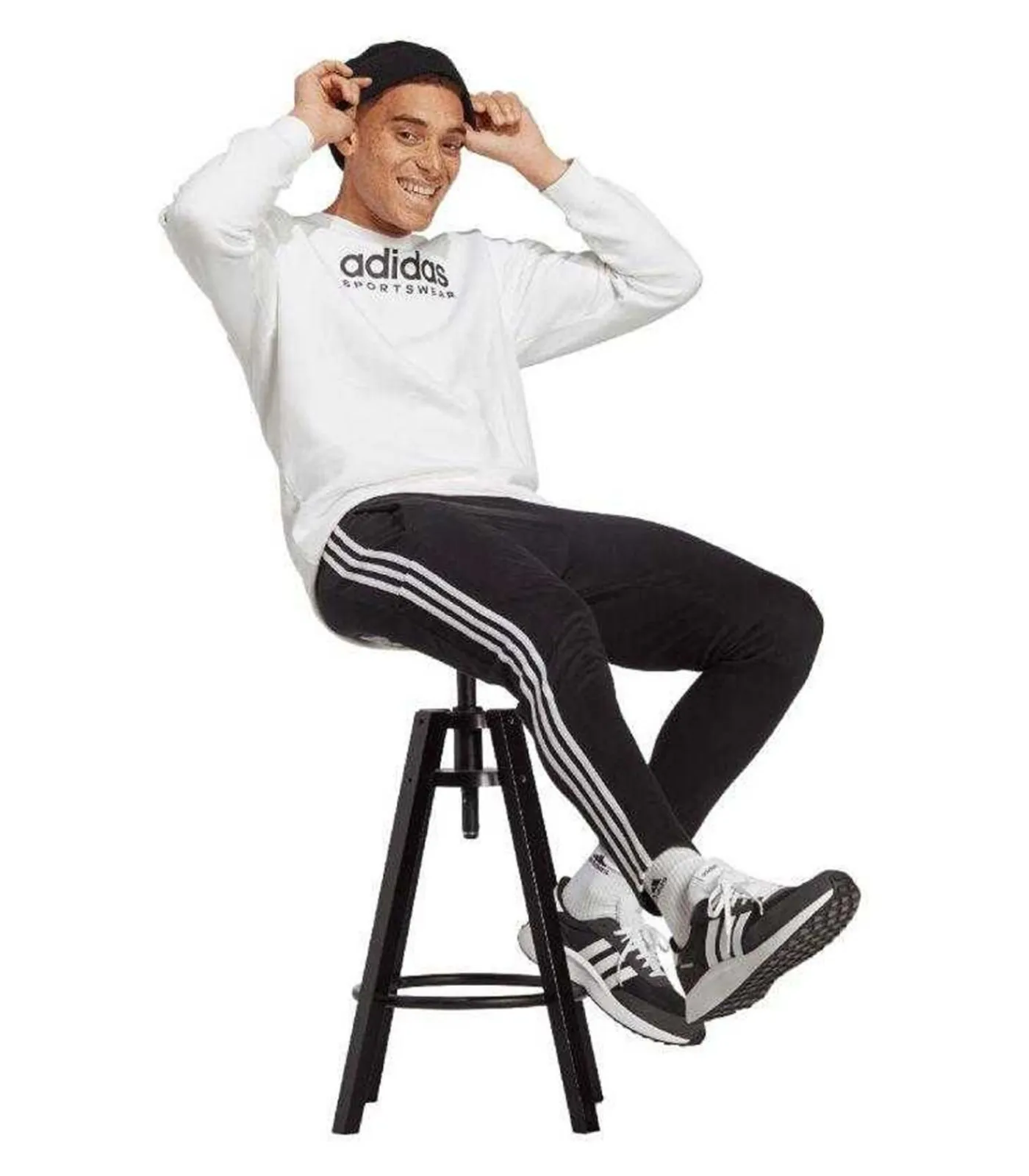 Best ESSENTIALS - Joggingbroek - Zwart Heren Sportkledij