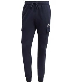 Heren Adidas ESSENTIALS - Joggingbroek - Marineblauw