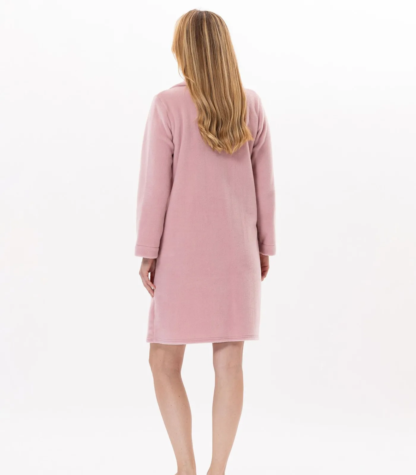 New ESSENTIEL H54A fleece kamerjas met ritssluiting DAMES Badjassen