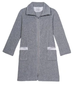 Hot ESSENTIEL H54A fleece kamerjas met ritssluiting DAMES Badjassen