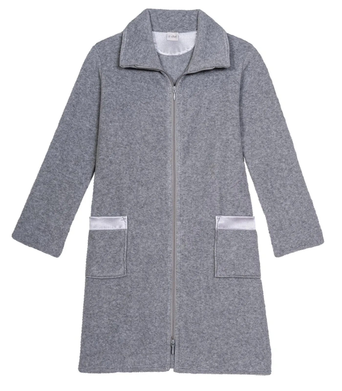 Hot ESSENTIEL H54A fleece kamerjas met ritssluiting DAMES Badjassen