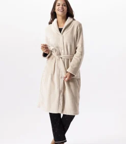 ESSENTIEL H51B pluche flanellen kamerjas DAMES Badjassen