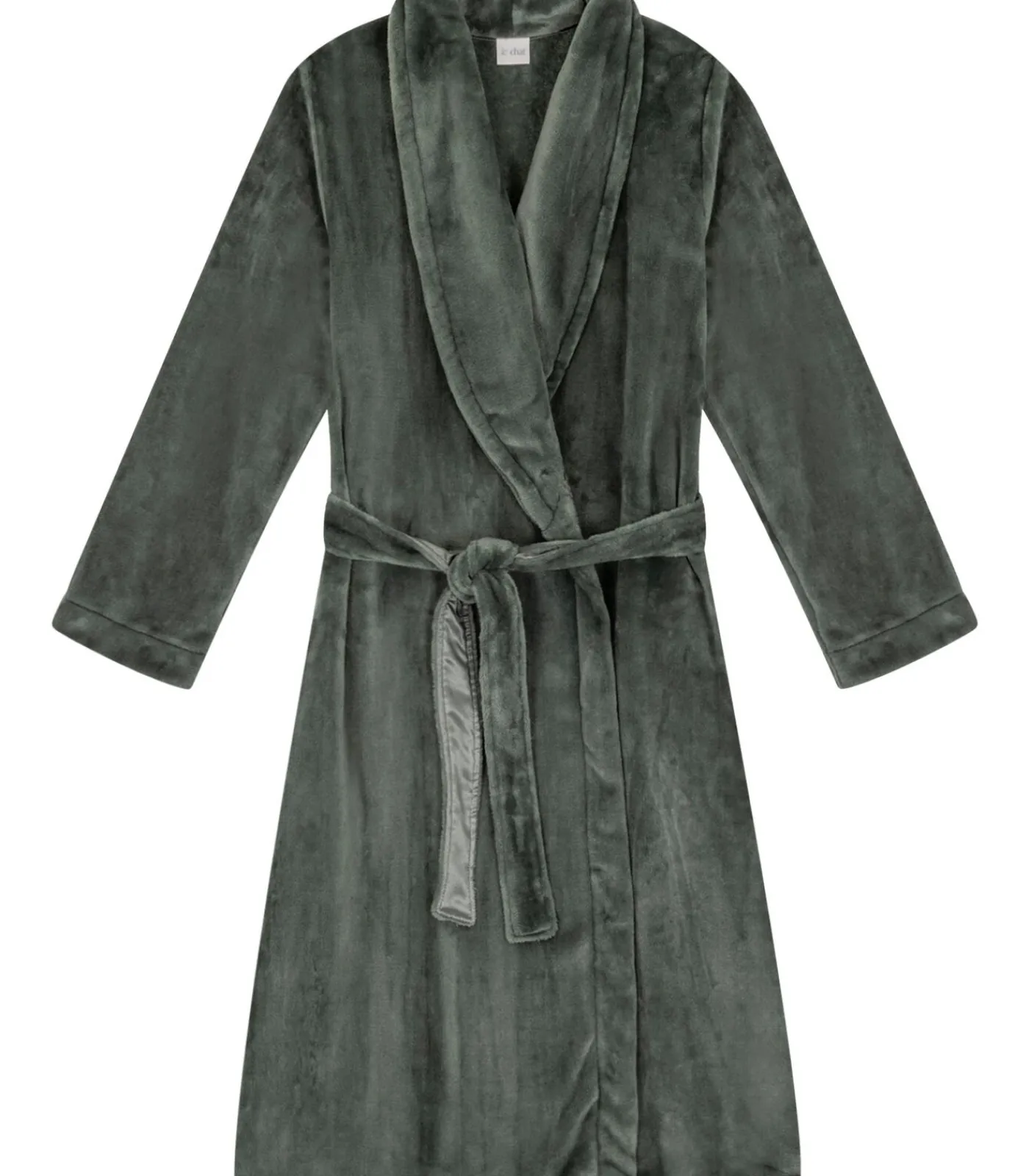 DAMES LE CHAT ESSENTIEL H61B pluche flanellen badjas