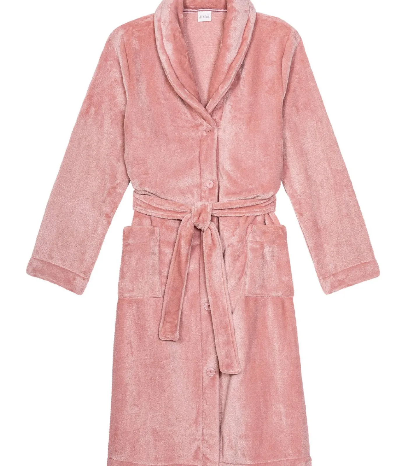 DAMES LE CHAT ESSENTIEL H51B pluche flanellen kamerjas