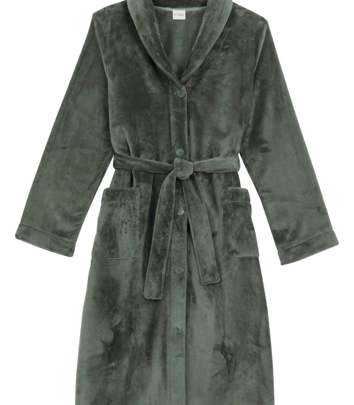 DAMES LE CHAT ESSENTIEL H51B pluche flanellen kamerjas