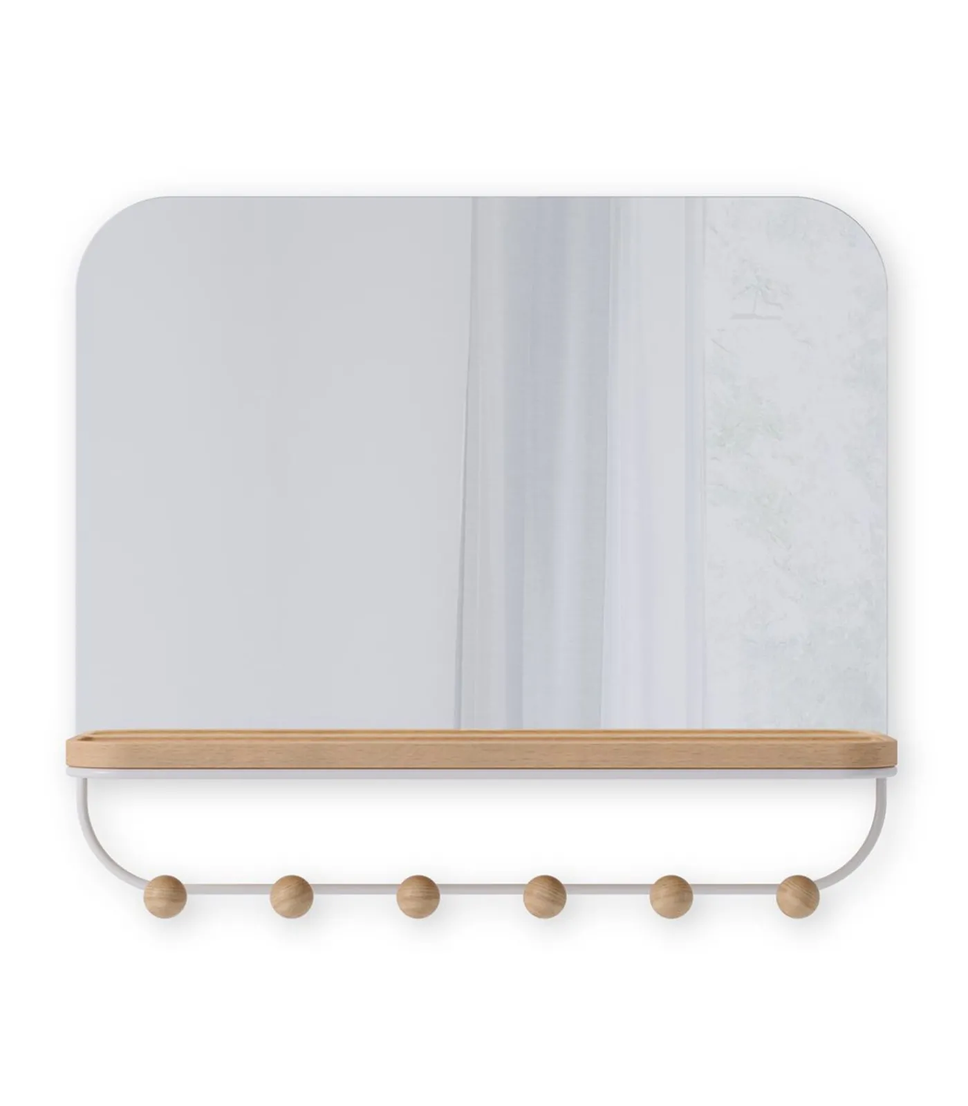 Umbra Estique spiegel met haken