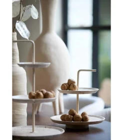 Light & Living Etagère Caglio - Bruin - Ø24cm