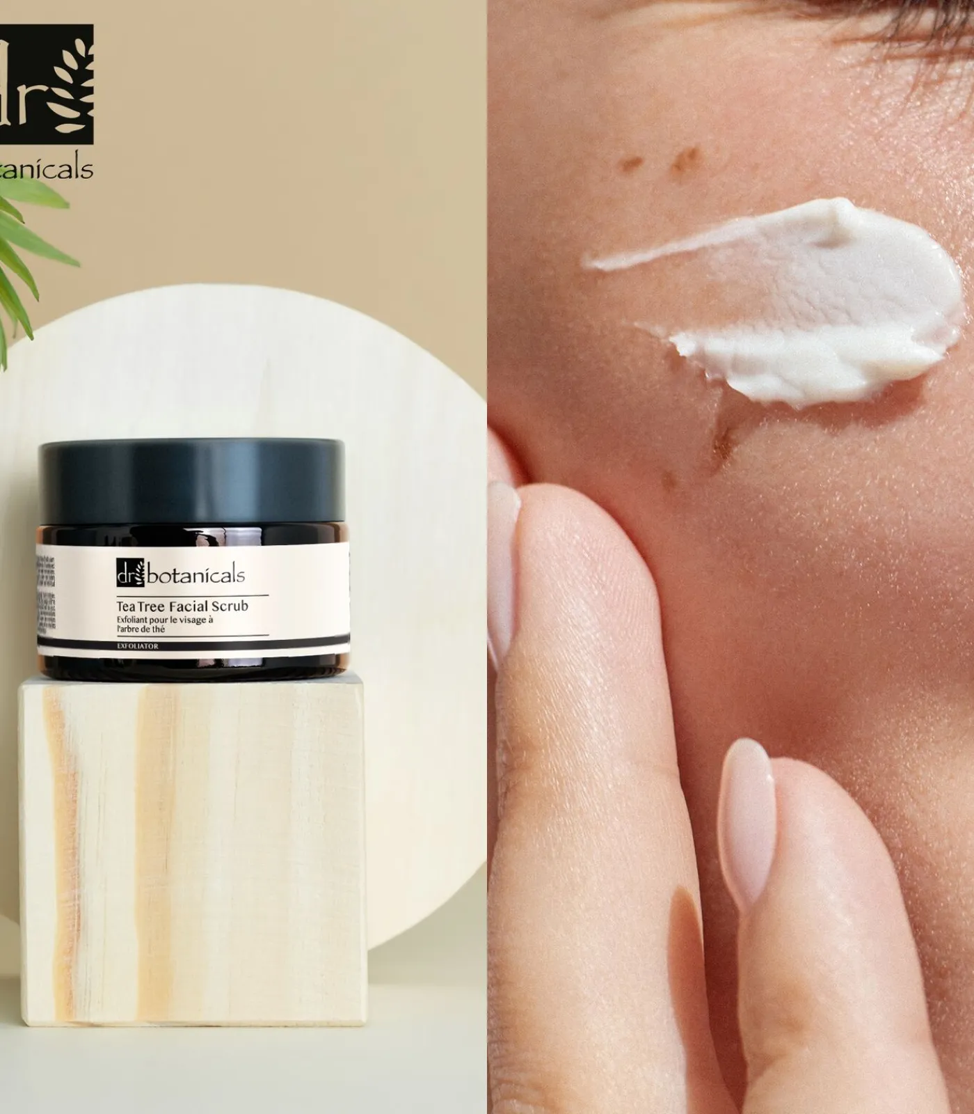 Sale Eucalyptus & Theeboom Gezichtsscrub Scrubs & Peelings