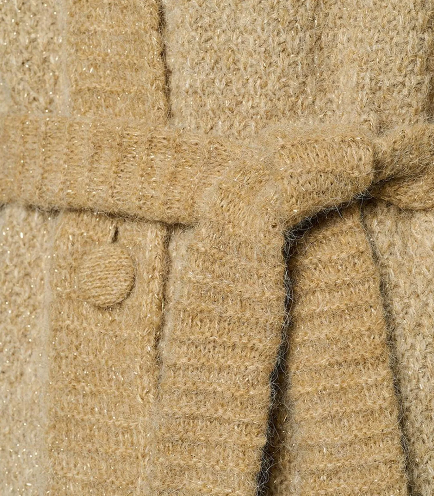 Online Evelyn Vest Zand DAMES Truien & Cardigans