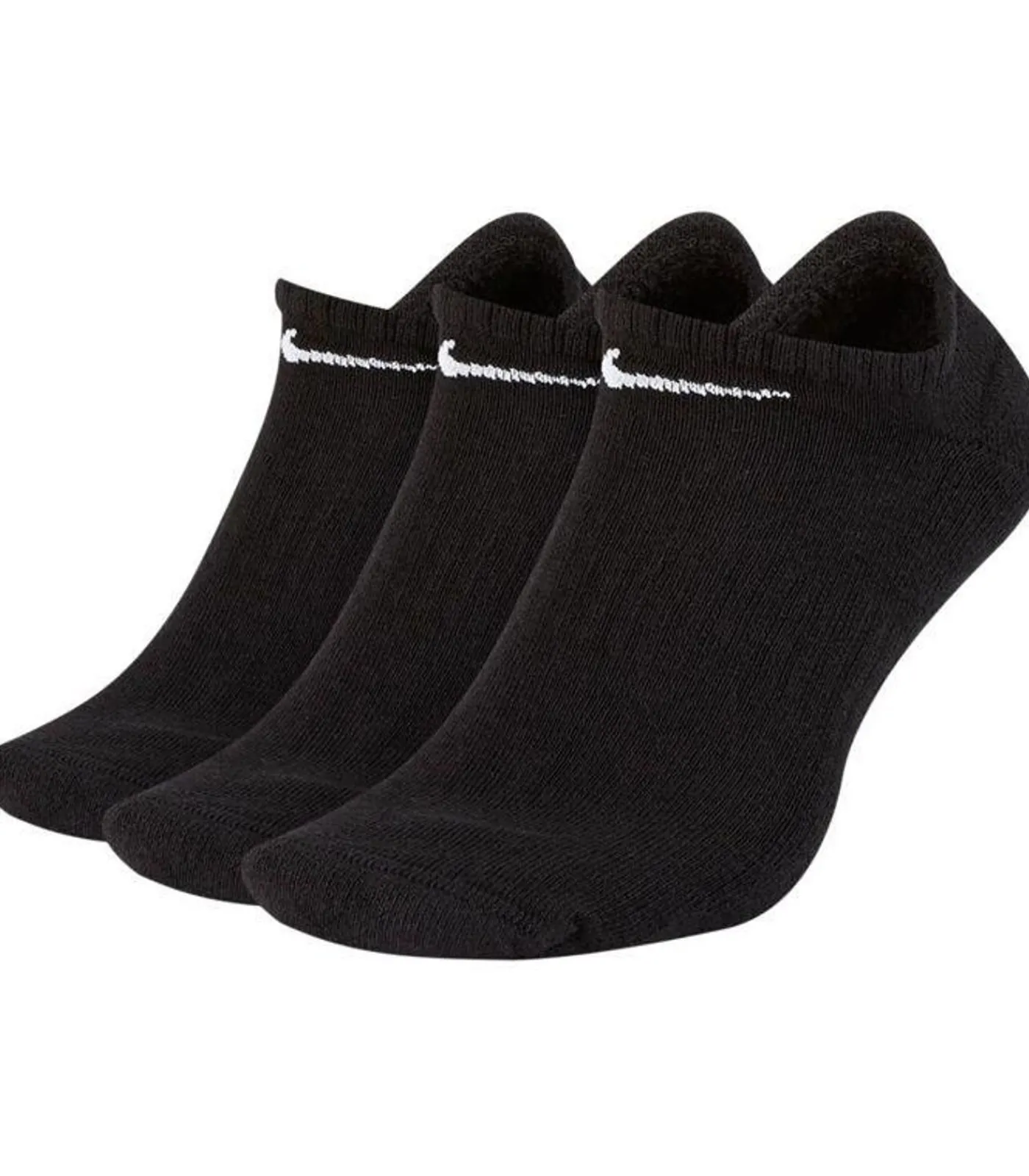 DAMES Nike EVERYDAY NO SHOW - Sokken - Zwart