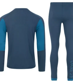 New EXCHANGE III - basislaag - Donkerblauw Heren Thermisch Ondergoed