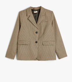 Clearance Extra groot Dubbele rij knopen Blazer Kinderen Jassen