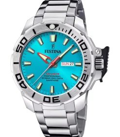 Hot F20665/6 - Quartz - 46mm - 20ATM Heren Horloges