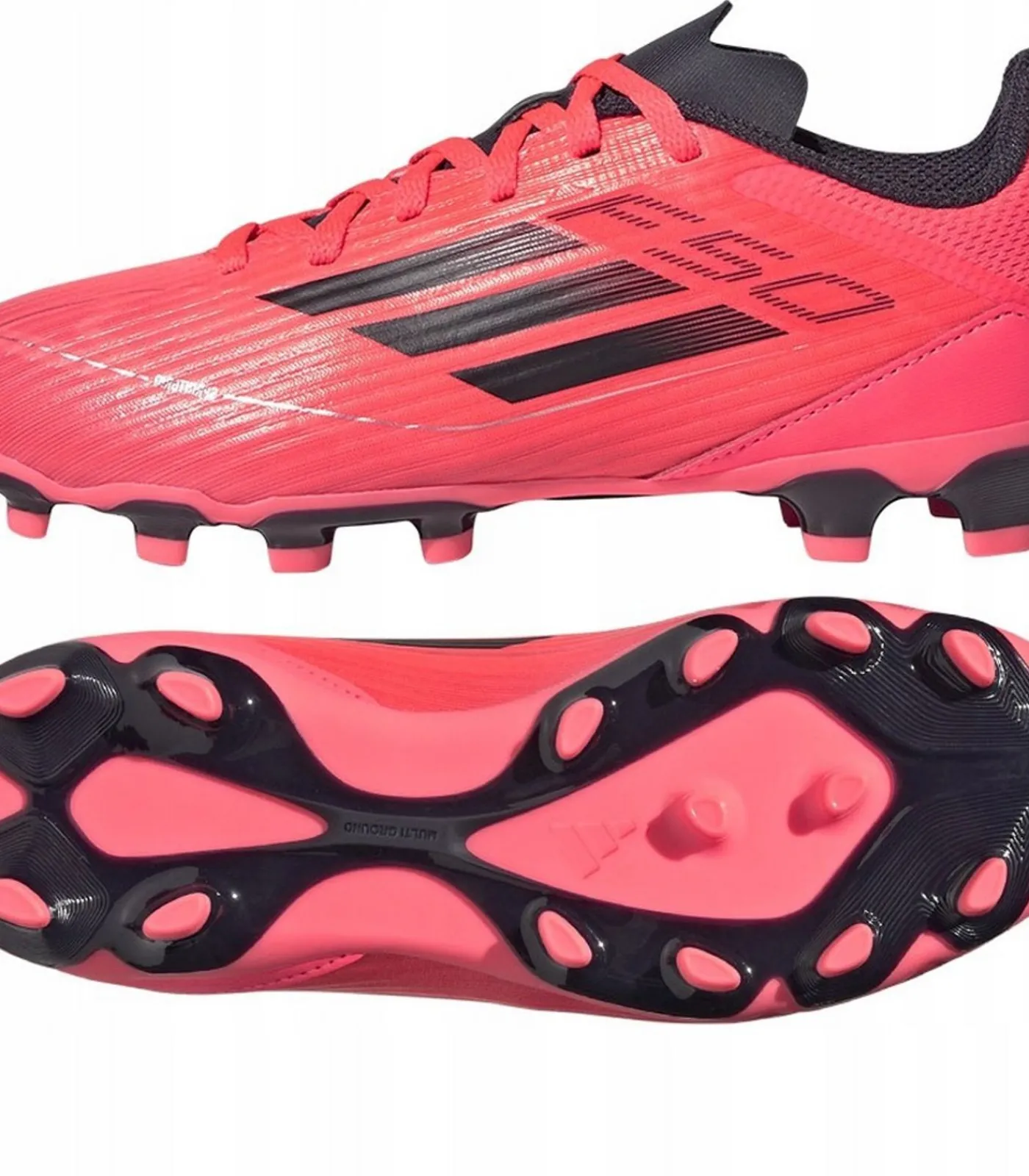 Kinderen Adidas F50 LEAGUE - boots - Rood