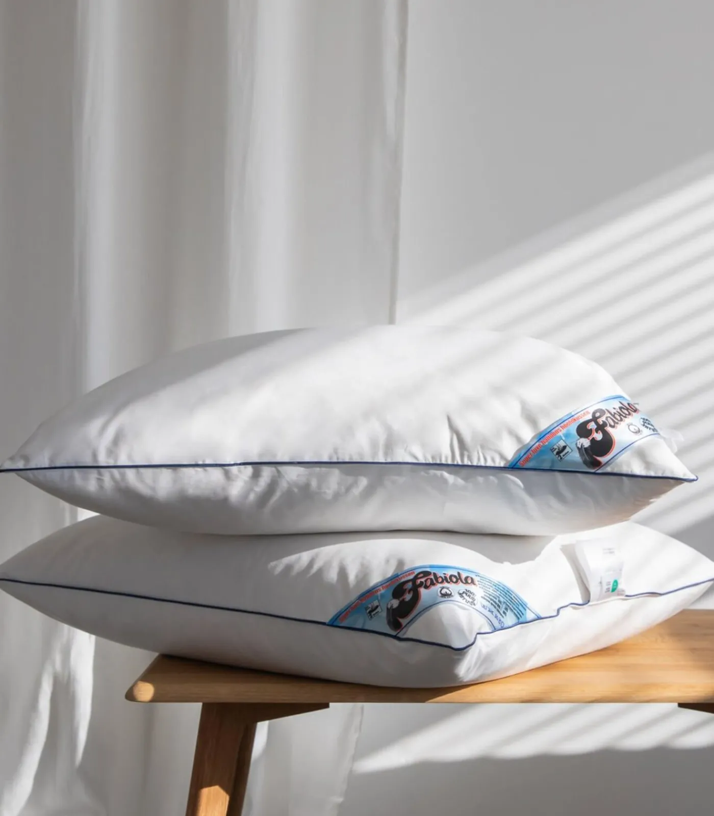 Fabiola - Zacht Halfdons Hoofdkussen - Set van 2 stuks