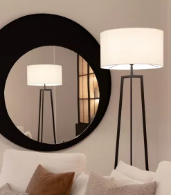 Atmooz Falco - Stalamp - Zwart & Wit