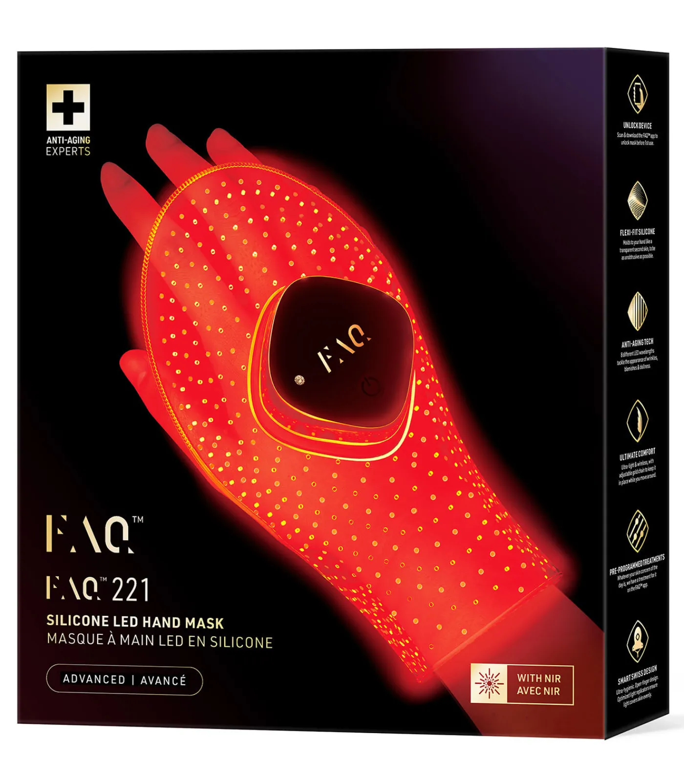 FAQ™ 221 Anti-Aging LED Hand Mask