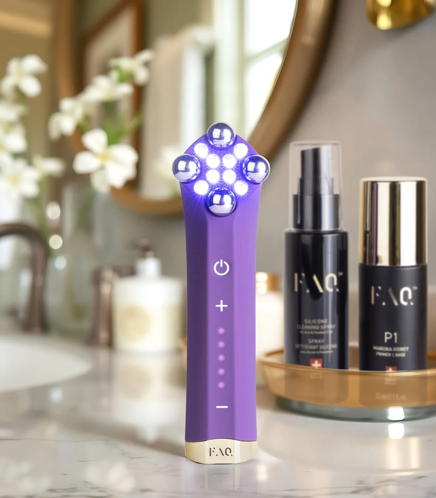 FAQ™ 401 Dual Microcurrent LED Toning Device