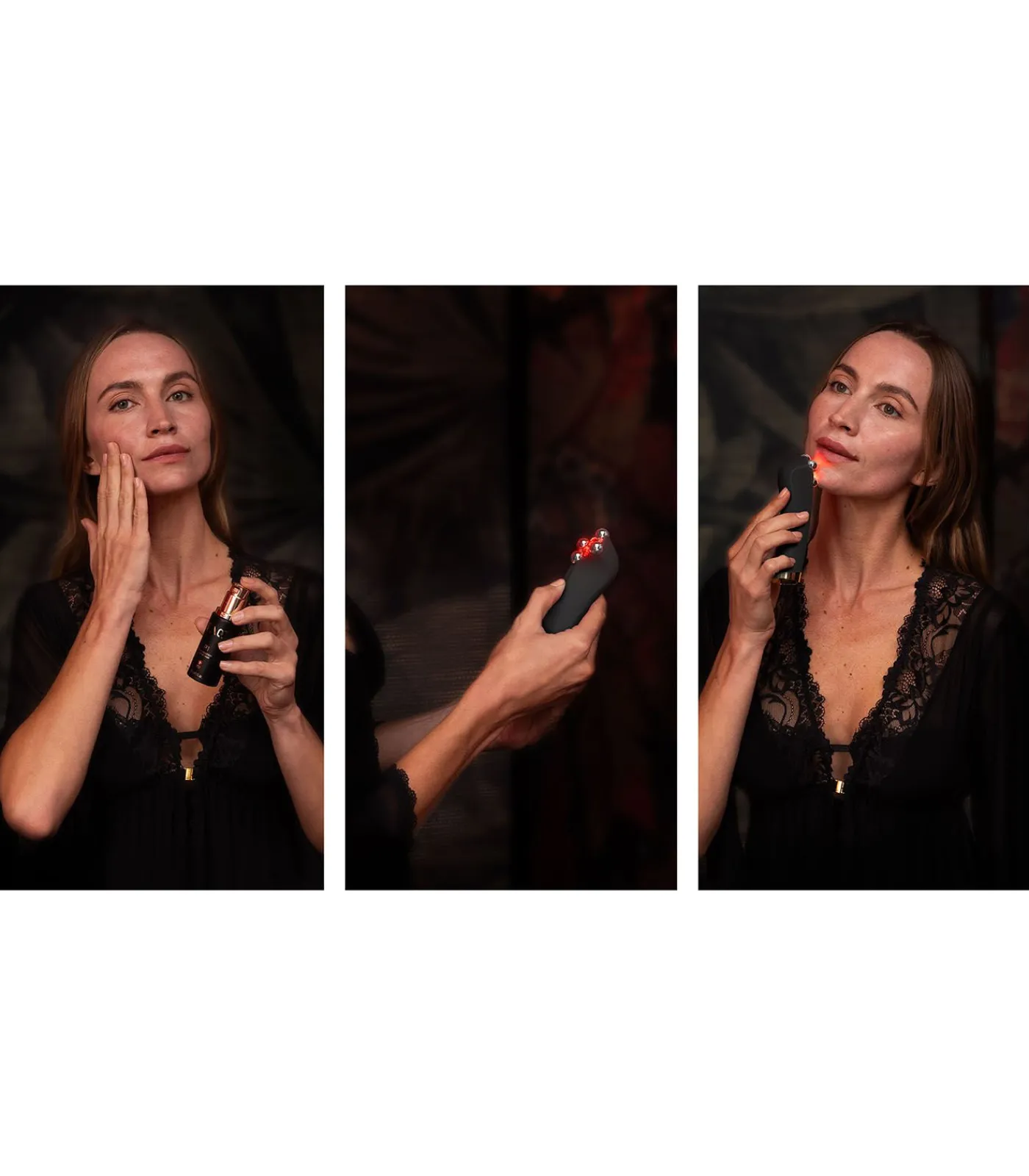 402 Dual Microcurrent Red LED Toning Device Gezichtsverzorgings Accessoires