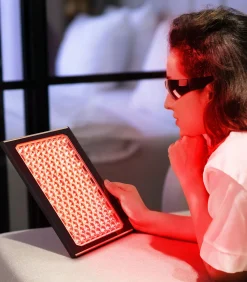 FOREO FAQ LED Paneel – Draagbare Rood en Infrarood Lichtlamp voor Huid en Welzijn