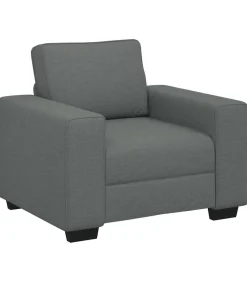 Online Fauteuil 60 cm stof donkergrijs Zetels