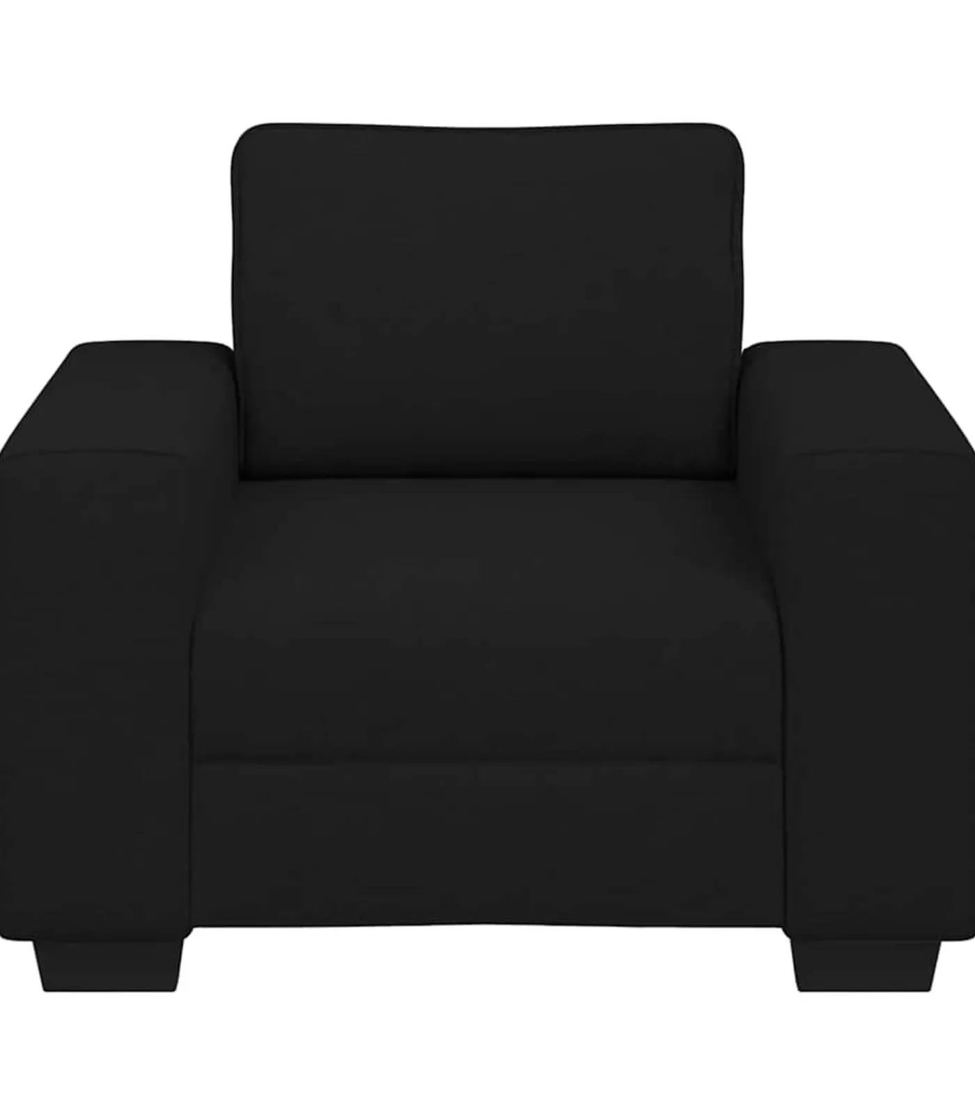 Best Fauteuil 60 cm stof zwart Zetels
