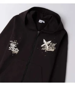 Kinderen IDO Felpa Aperta Ml Con Zip