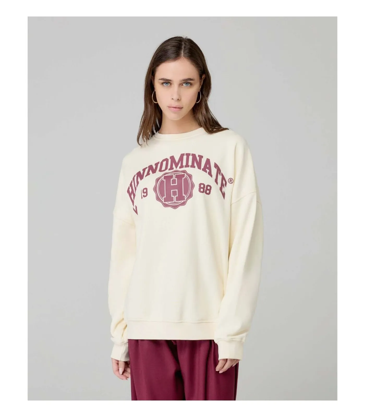 DAMES HINNOMINATE Felpa Paricollo Over College