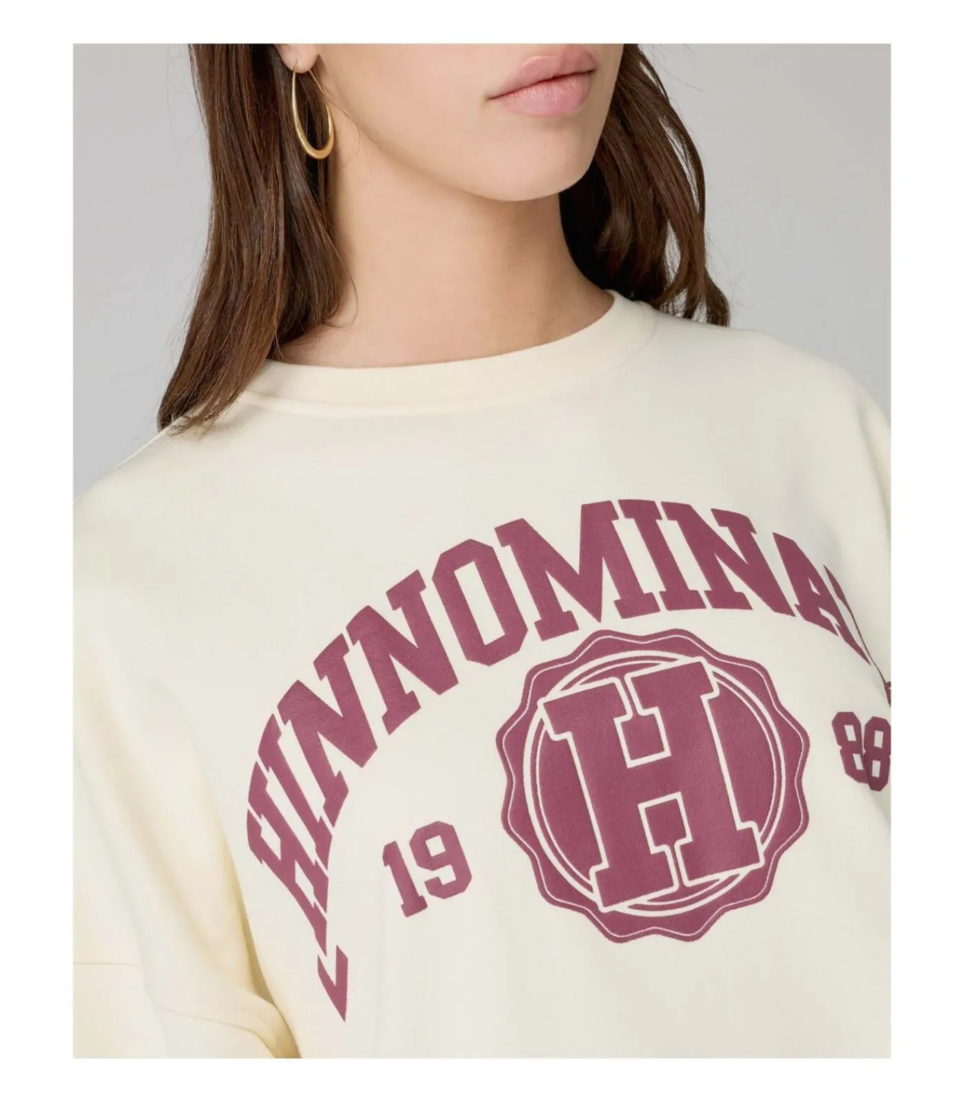 DAMES HINNOMINATE Felpa Paricollo Over College