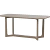 Discount Ferion Eettafel - Mango Hout - Mud - 76x180x90 Tafels