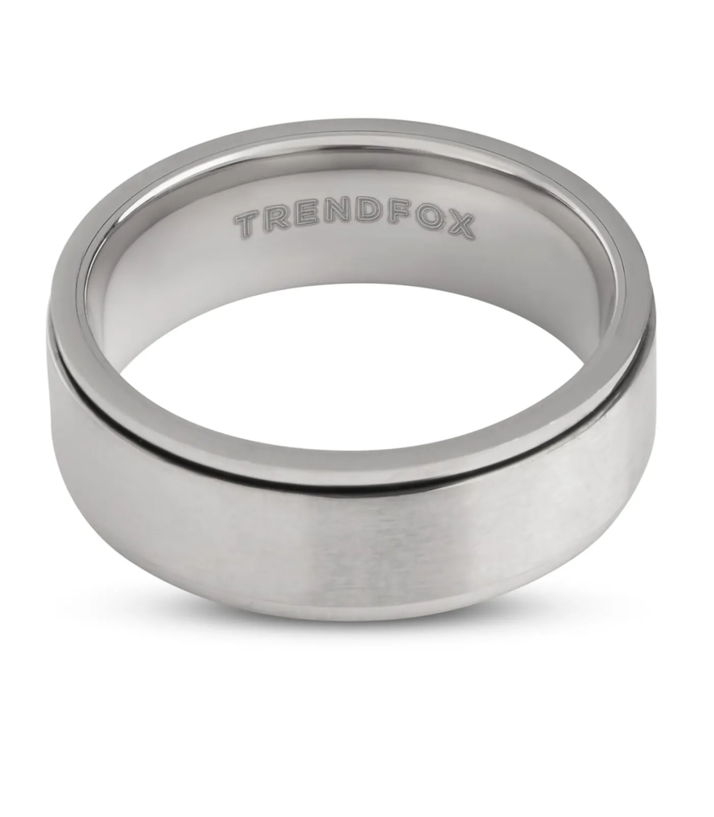 Hot Fidget Ring - Spinner - Zilver Kleurig - Staal Heren Ringen