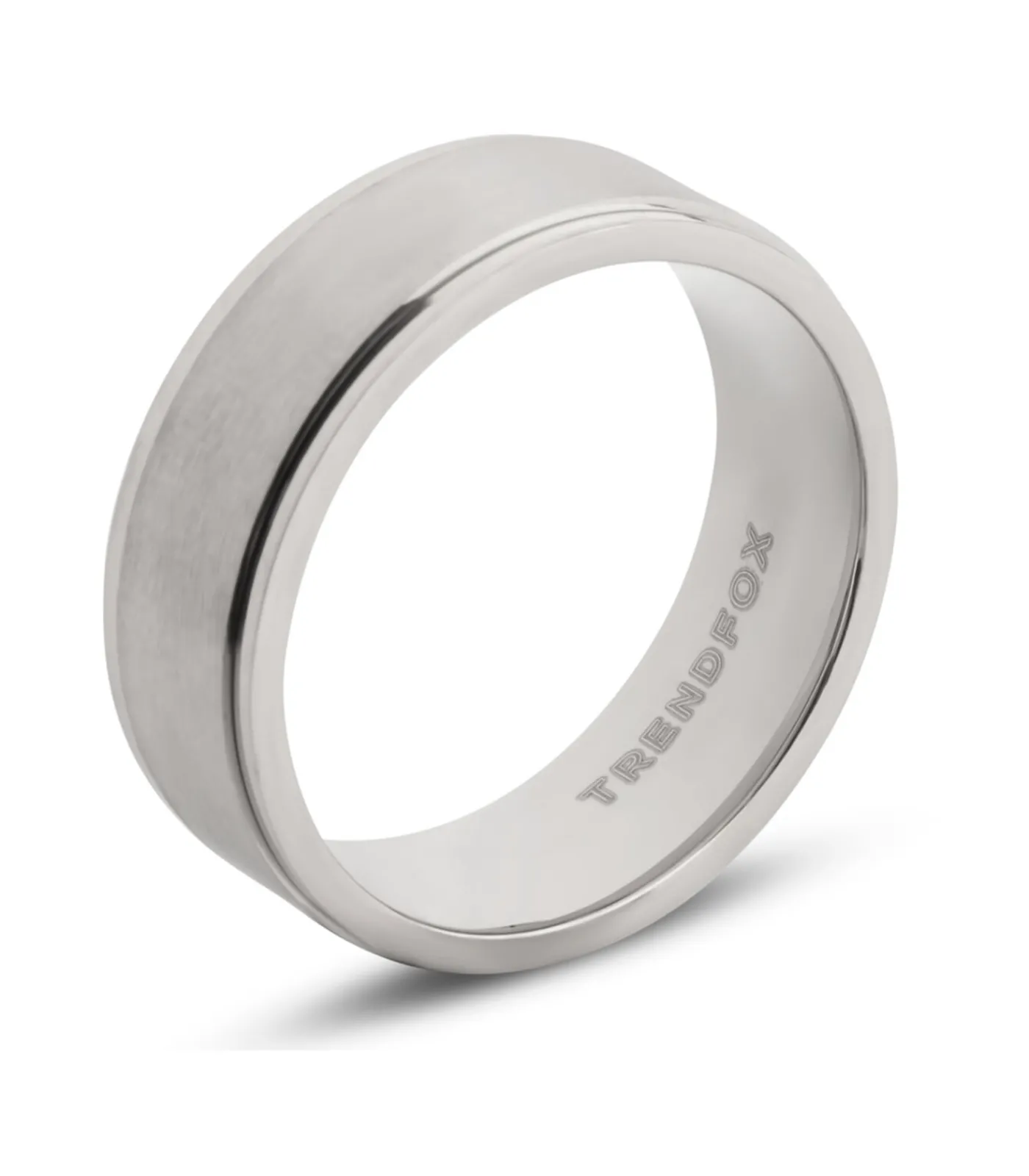 Hot Fidget Ring - Spinner - Zilver Kleurig - Staal Heren Ringen