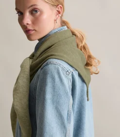 DAMES Marc O’Polo DENIM Fijn gebreide driehoekige sjaal