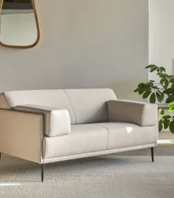 Hot Finn - Stoffen 2-3-zitsbank, ecru Zetels