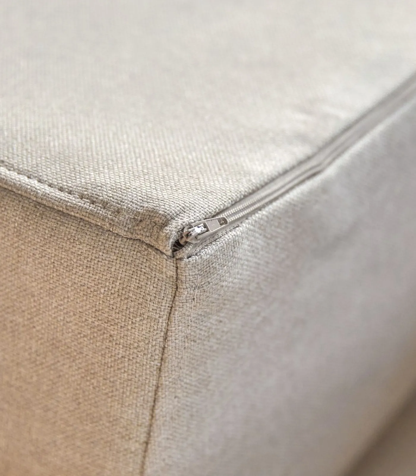 Hot Finn - Stoffen 2-3-zitsbank, ecru Zetels