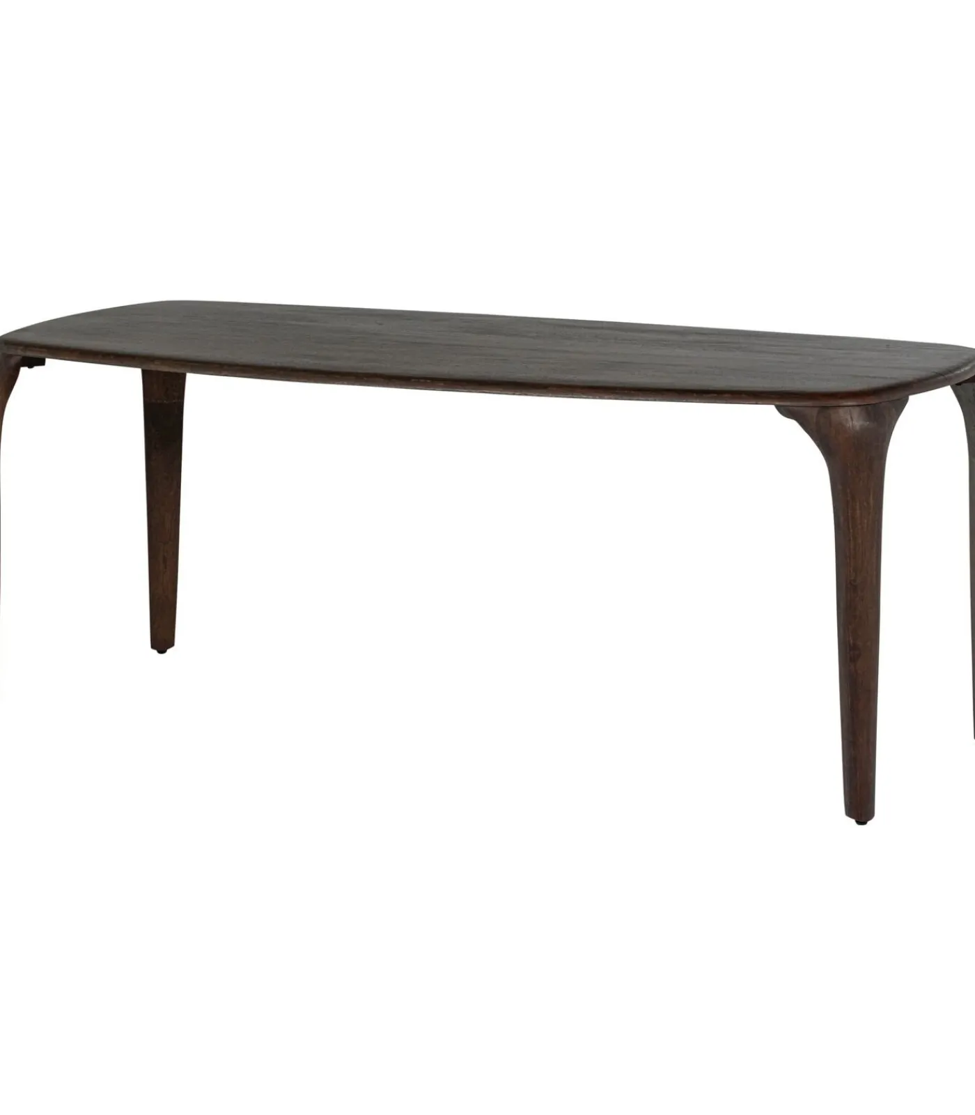 Online Fiore Eettafel - Mango Hout - Walnoot - 76x230x95 Tafels