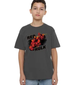 Kinderen Marvel FIRE - T-shirt - Donkergrijs