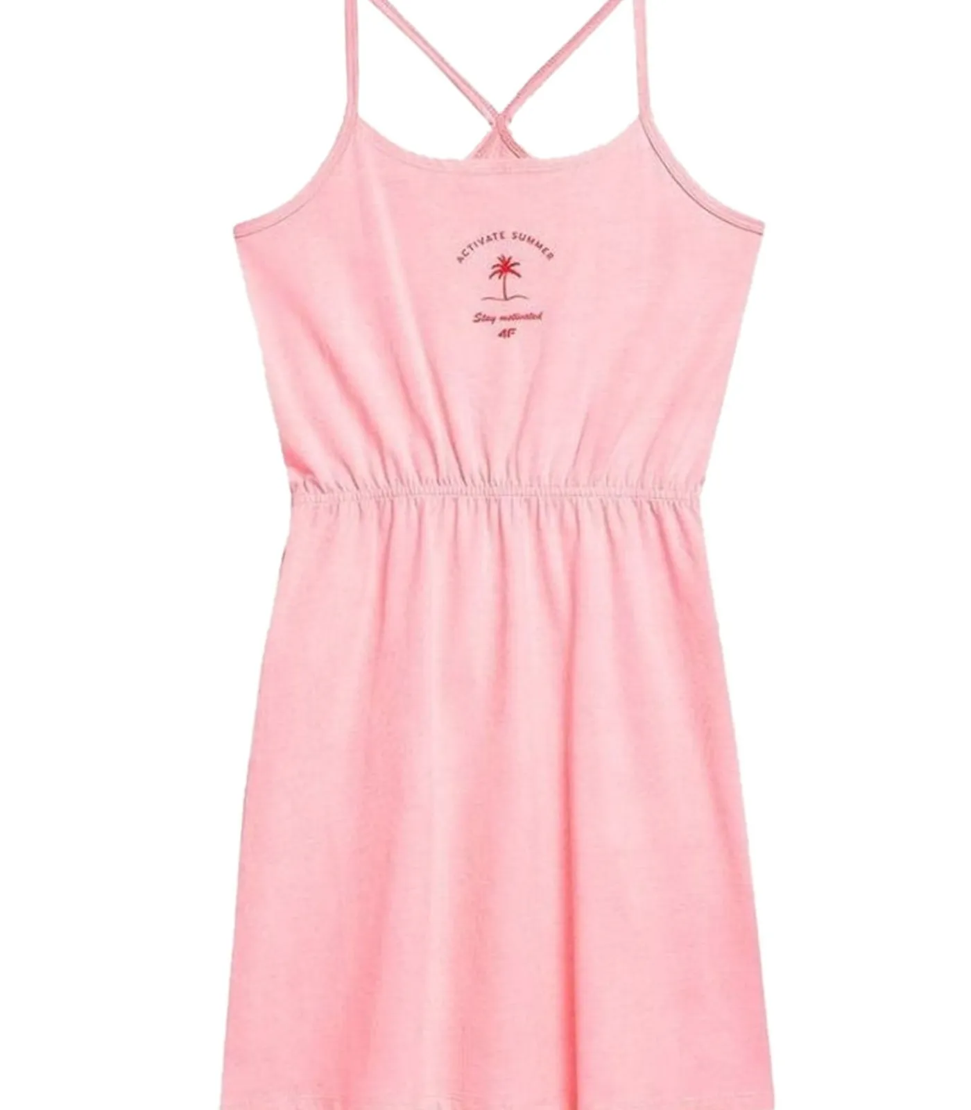 Online JSS23TDREF026 - Jurk - Roze Kinderen Kleedjes