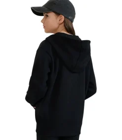 Sale JWMM00TSWSF1861 - Trui met kap Met Volledige Ritssluiting - Zwart Kinderen Truien & Vesten